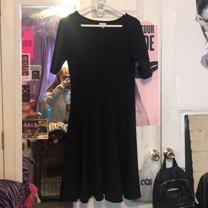 Black LuLaRoe Dress
